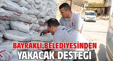 Bayraklı Belediyesinden yakacak desteği