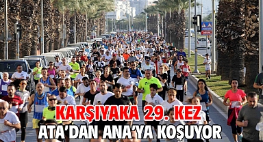 Karşıyaka 29. kez Ata’dan Ana’ya koşuyor