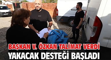 Başkan V. Özkan Talimat Verdi Yakacak Desteği Başladı