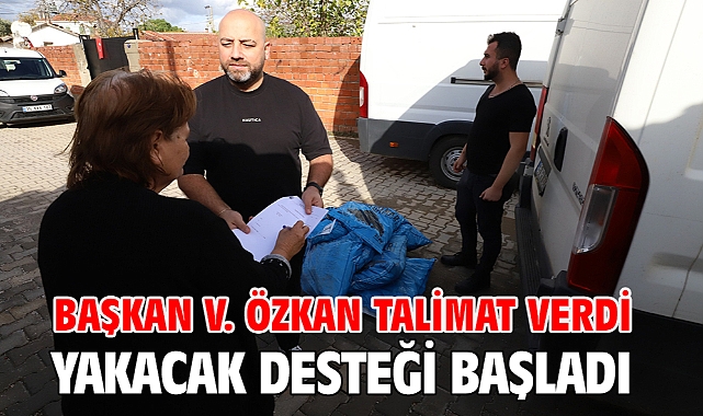 Başkan V. Özkan Talimat Verdi Yakacak Desteği Başladı