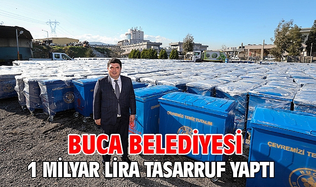 Buca Belediyesi 1 milyar lira tasarruf yaptı