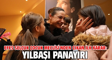 Efes Selçuk Çocuk Meclisi'nden çıkan ilk karar: Yılbaşı panayırı