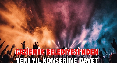 Gaziemir Belediyesi'nden Yeni Yıl konserine davet
