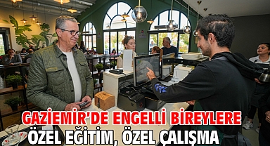 Gaziemir’de engelli bireylere özel eğitim, özel çalışma 