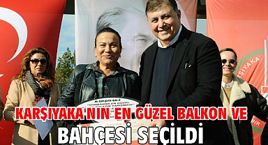 Karşıyaka'nın en güzel balkon ve bahçesi seçildi