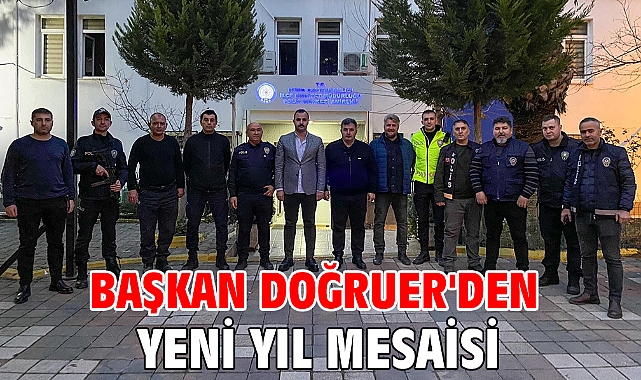 Başkan Doğruer'den yeni yıl mesaisi