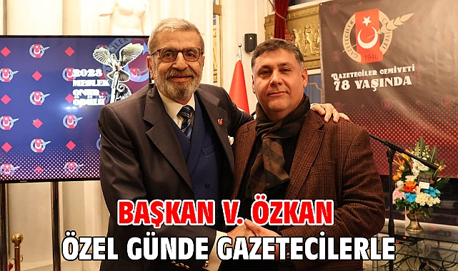 Başkan V. Özkan Özel Günde Gazetecilerle