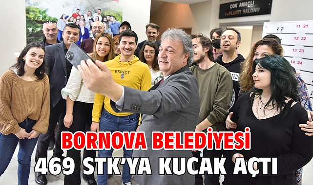 Bornova Belediyesi 469 STK’ya kucak açtı
