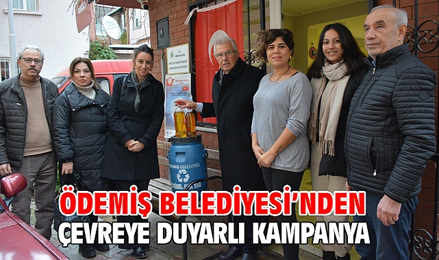 Ödemiş Belediyesi’nden çevreye duyarlı kampanya