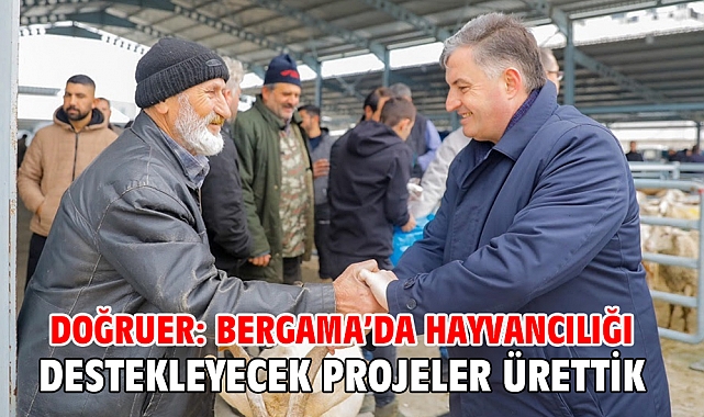 Bergama’da hayvancılığı destekleyecek projeler ürettik