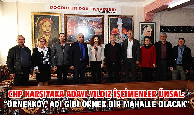 CHP Karşıyaka Adayı Yıldız İşçimenler Ünsal: