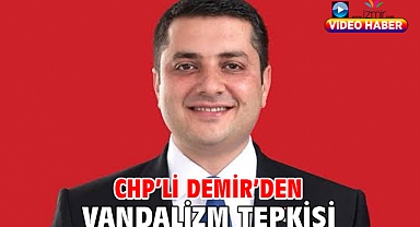 CHP'li Demir'den Vandalizm tepkisi