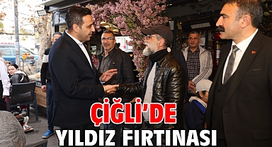 Çiğli’de Yıldız fırtınası…
