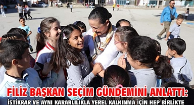 Filiz Başkan Seçim Gündemini Anlattı: İstikrar Ve Aynı Kararlılıkla Yerel Kalkınma İçin Hep Birlikte...