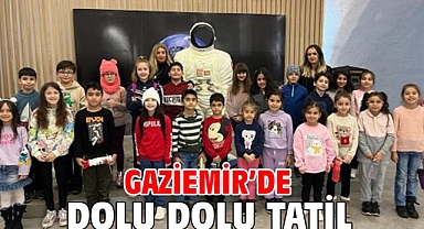 Gaziemir’de dolu dolu tatil