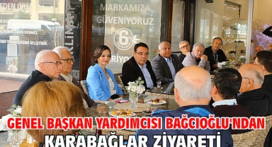 Genel Başkan Yardımcısı Bağcıoğlu'ndan Karabağlar Ziyareti
