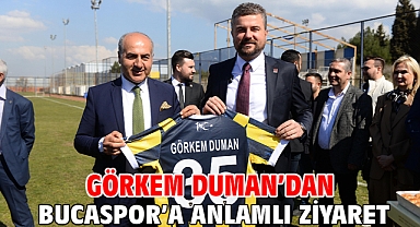 Görkem Duman’dan Bucaspor’a anlamlı ziyaret