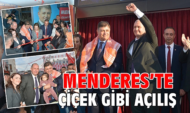 Menderes'te Çiçek Gibi Açılış