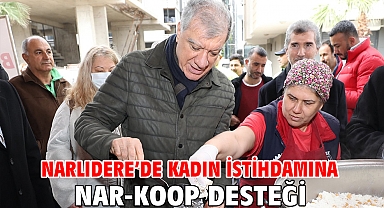 Narlıdere’de Kadın İstihdamına Nar-Koop Desteği