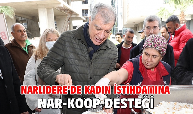 Narlıdere’de Kadın İstihdamına Nar-Koop Desteği