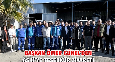 Başkan Ömer Günel’den Aski’ye Teşekkür Ziyareti