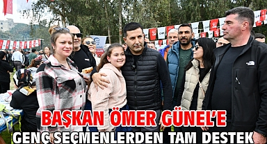 Başkan Ömer Günel’e Genç Seçmenlerden Tam Destek