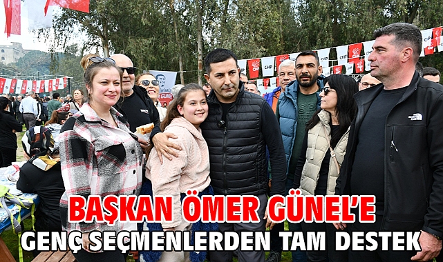 Başkan Ömer Günel’e Genç Seçmenlerden Tam Destek