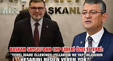 Başkan Saygılı'dan CHP Lideri Özel'e tepki: “Yerel idare ellerinde, yıllardır ne yaptıklarının hesabını neden veren yok?”