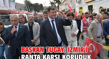 Başkan Tugay: İzmir'i ranta karşı koruduk