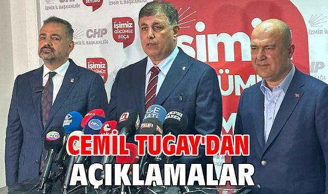 Cemil Tugay'dan açıklamalar
