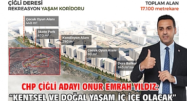 CHP Çiğli Adayı Onur Emrah Yıldız: “Kentsel ve doğal yaşam iç içe olacak”