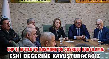 CHP’li Mutlu’ya Basmane’de coşkulu karşılama: Eski değerine kavuşturacağız