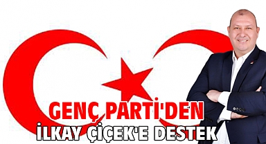 Genç Parti'den İlkay Çiçek'e Destek