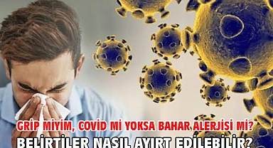 Grip miyim, Covid mi yoksa bahar alerjisi mi? Belirtiler nasıl ayırt edilebilir?