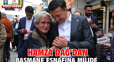 Hamza Dağ'dan Basmane Esnafına Müjde