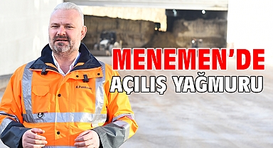 Menemen’de açılış yağmuru