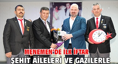 Menemen’de İlk İftar Şehit Aileleri Ve Gazilerle