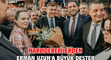 Narlıderelilerden Erman Uzun'a büyük destek