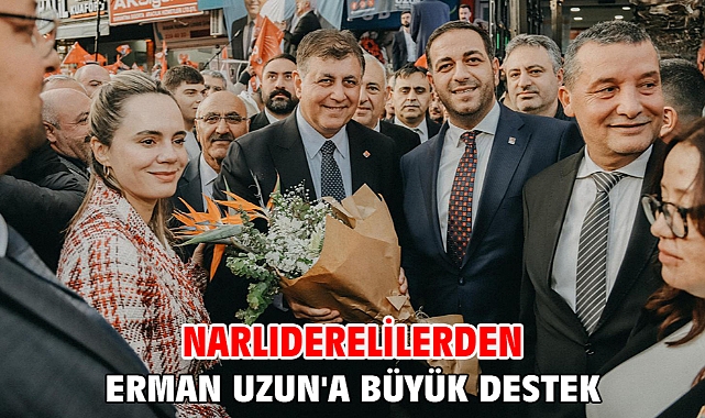 Narlıderelilerden Erman Uzun'a büyük destek