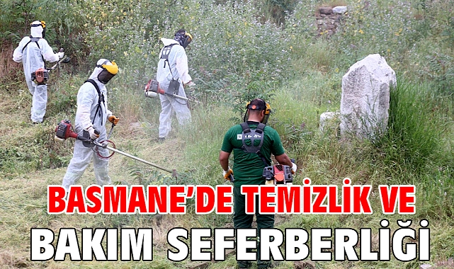 Basmane’de temizlik ve bakım seferberliği