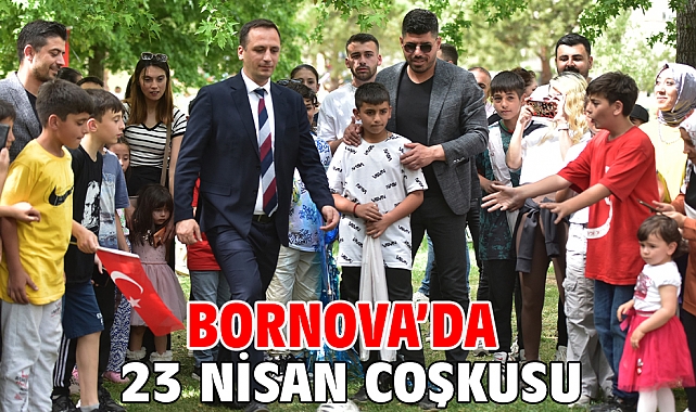 Bornova’da 23 Nisan coşkusu
