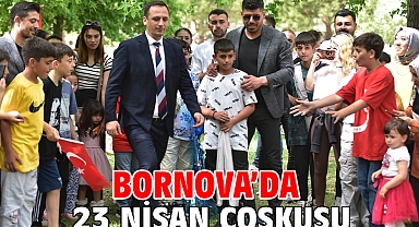 Bornova’da 23 Nisan coşkusu