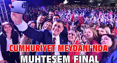 Cumhuriyet Meydanı'nda muhteşem final