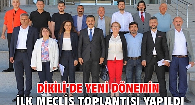 Dikili’de yeni dönemin ilk meclis toplantısı yapıldı