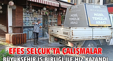 Efes Selçuk’ta Çalışmalar Büyükşehir İş Birliği İle Hız Kazandı