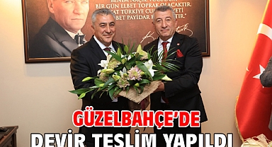 Güzelbahçe’de devir teslim yapıldı