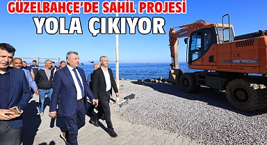 Güzelbahçe’de Sahil Projesi Yola Çıkıyor