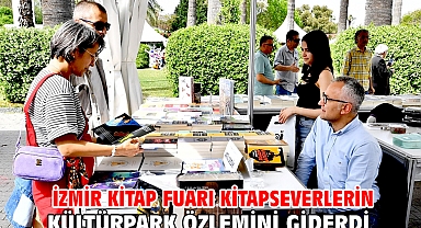 İzmir Kitap Fuarı kitapseverlerin Kültürpark özlemini giderdi