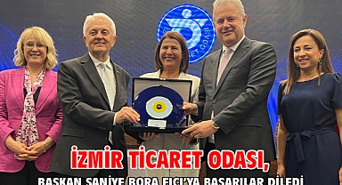 İzmir Ticaret Odası, Başkan Saniye Bora Fıçı’ya Başarılar Diledi