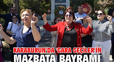 Karaburun'da 'Gara Geçiler'in Mazbata Bayramı